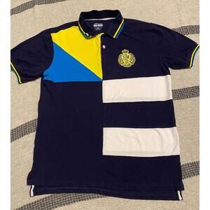 Buck Makers Stylish Color Block Polo Shirt - Buck Makers XL